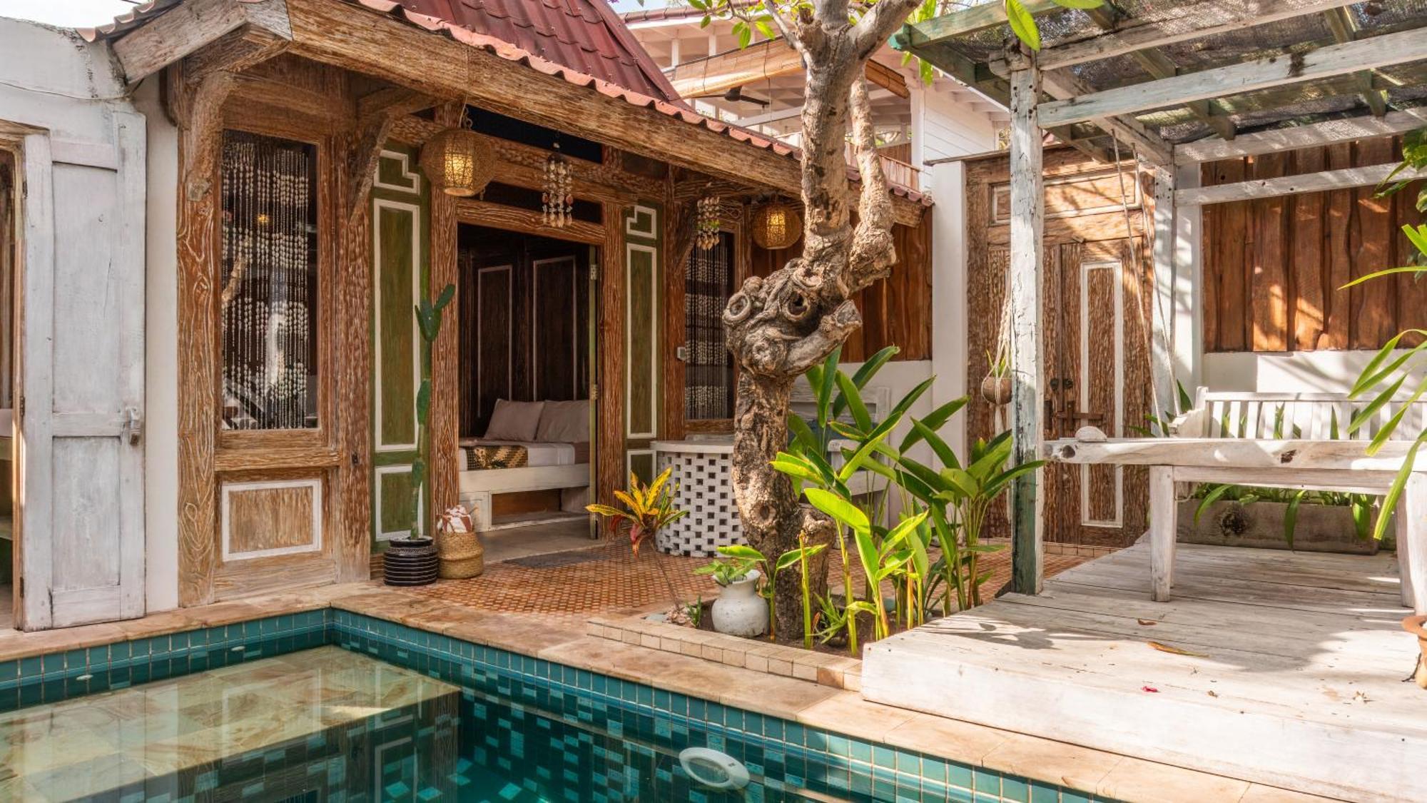 Jawa House Private Villas Gili Trawangan Exterior photo